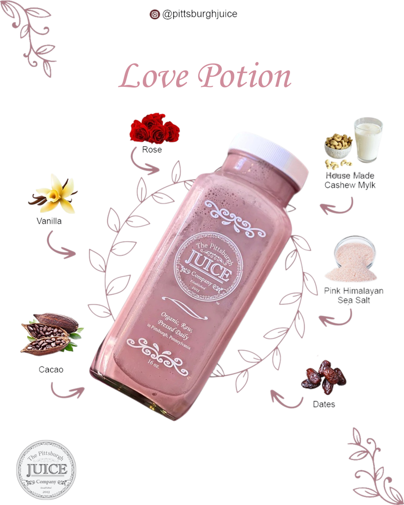 Love Potion 16oz – Pittsburgh Juice Co