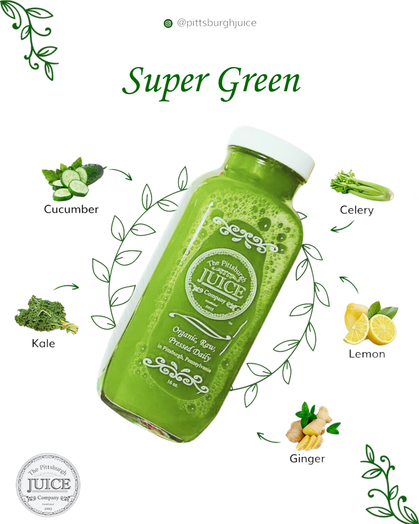 Super Green 16oz – Pittsburgh Juice Co
