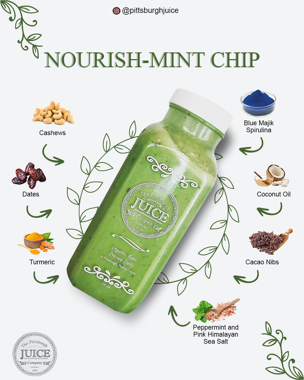 Nourish-Mint Chip 16oz