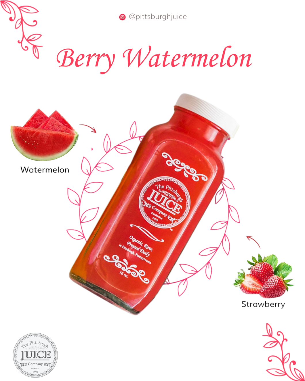 Berry Watermelon 16oz