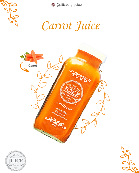 Plain Carrot Juice 16oz