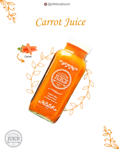 Plain Carrot Juice 16oz