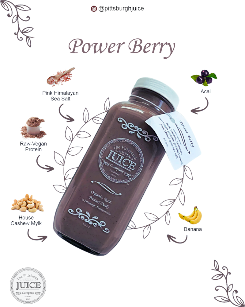 Power Berry 16oz – Pittsburgh Juice Co