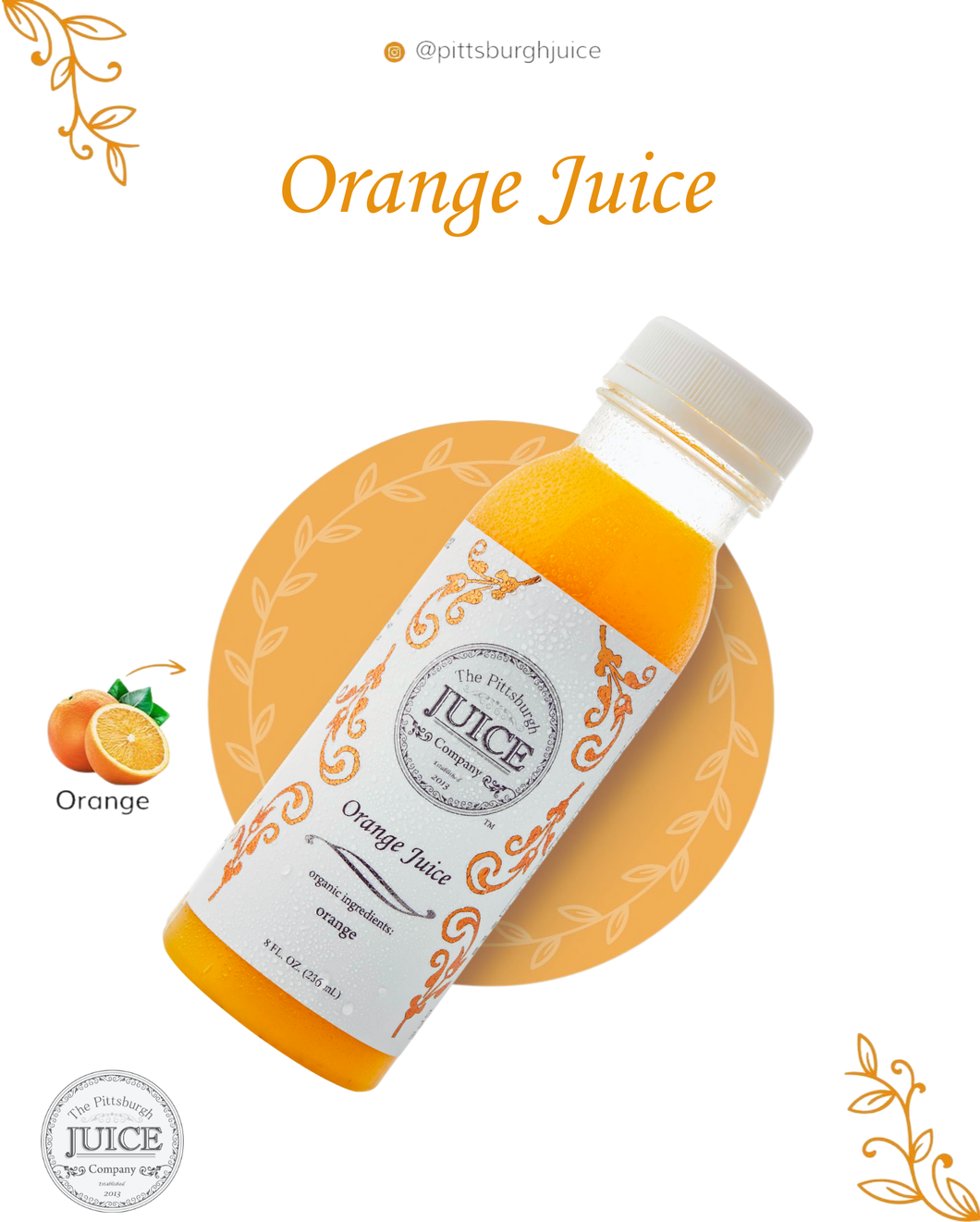 Orange Juice 8oz