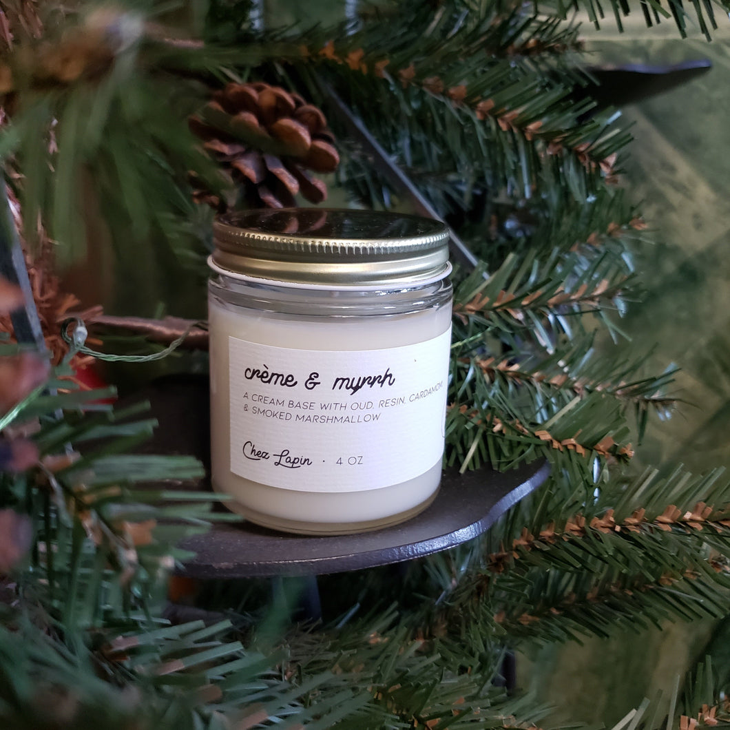 Crème & Myrrh Candle